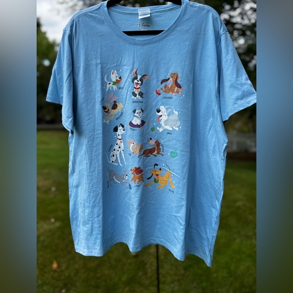 Disneyland Movie Dogs of Disney Classic Women’s Tee Shirt - Picture 9 of 9